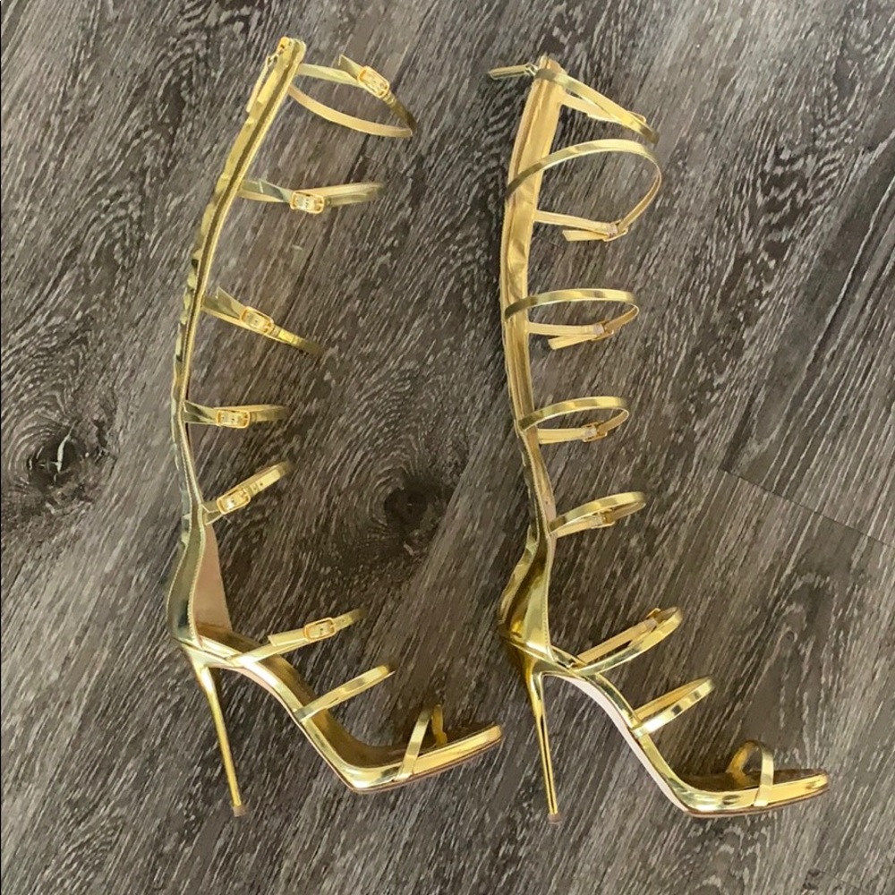 Giuseppe Zanotti leather 'Super Harmony' sandals